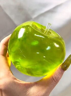 青苹果手作球麦芽糖捏捏乐减压玩具解压神器食品级硅胶可塑慢回弹