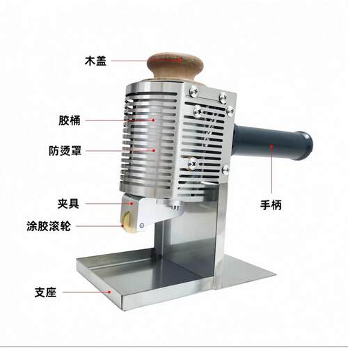手热熔机滚胶机礼RX-40RT盒装滚压敏胶纸箱推相册包双面胶涂胶胶