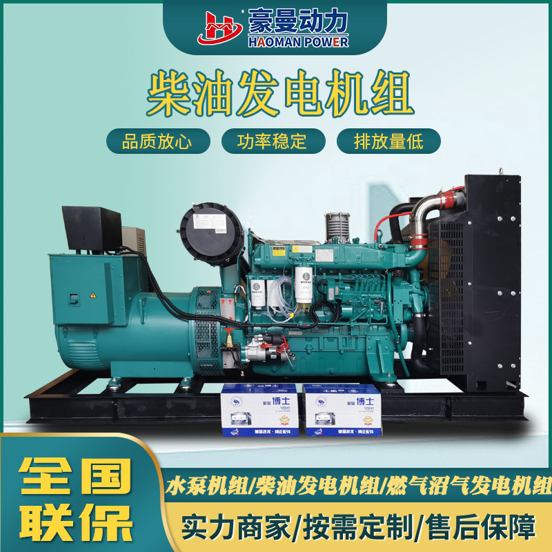 200KW柴油发电机组 养殖场用250kw静音箱全自动300千瓦柴油发电机
