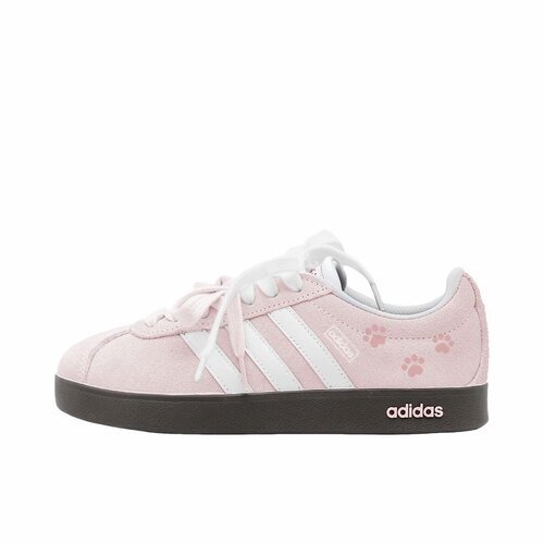 【定制球鞋】Adidas neo VL Court 2.0 德训鞋 板鞋 樱粉猫爪