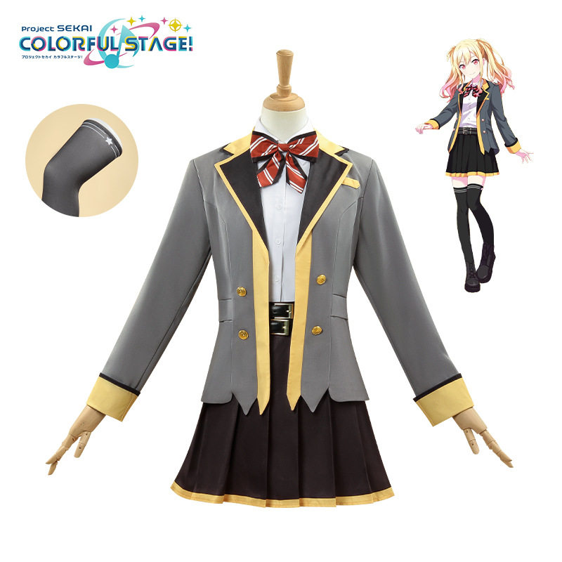 世界计划多彩舞台cos服天马咲希星乃一歌日野望月JK音乐套装cos服