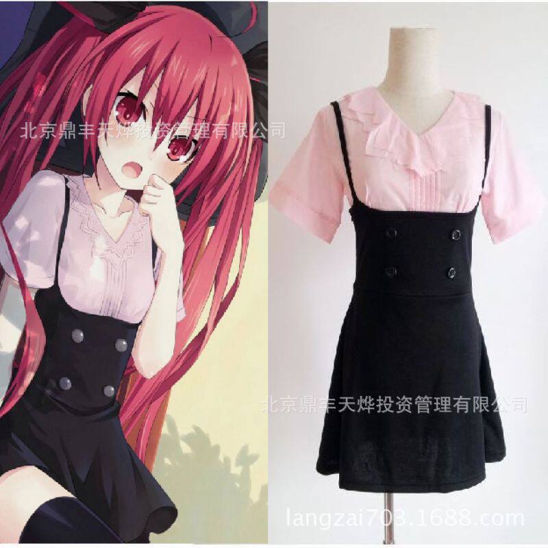 约会大作战COS服五河琴里COS动漫cosplay服装一件