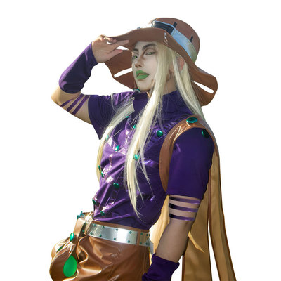 的奇妙冒险cos服杰洛齐贝林cosplay外穿Gyro万圣节二次元