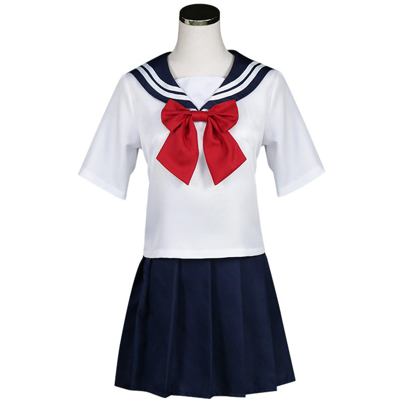 jk制服水手服 女jk基础款白民族服装/舞台装