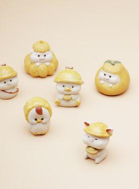 紫砂茶宠茶桌摆件卡通萌宠