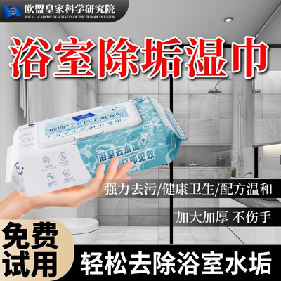 德国浴室湿巾轻松除垢