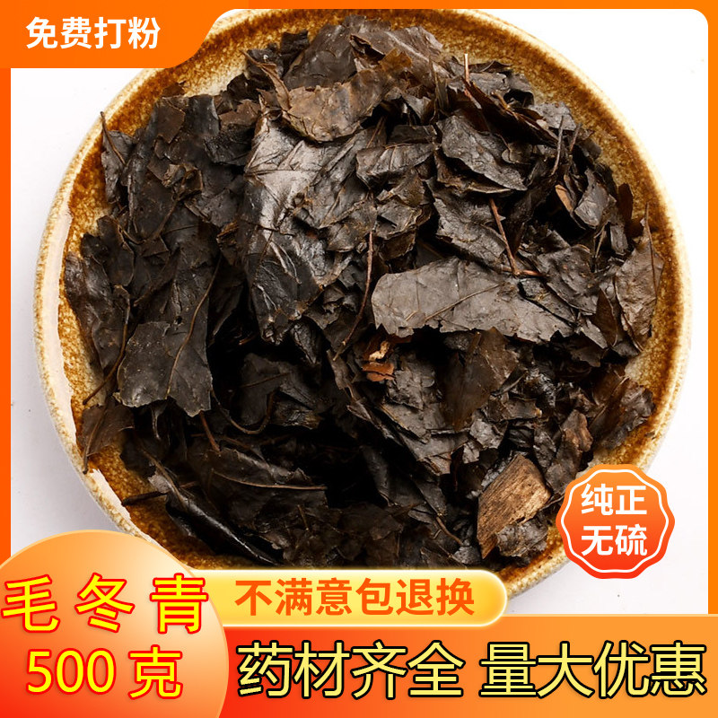 精选中药材云南野生毛冬青茶 毛东青茶 苦甘叶 毛冬青包邮