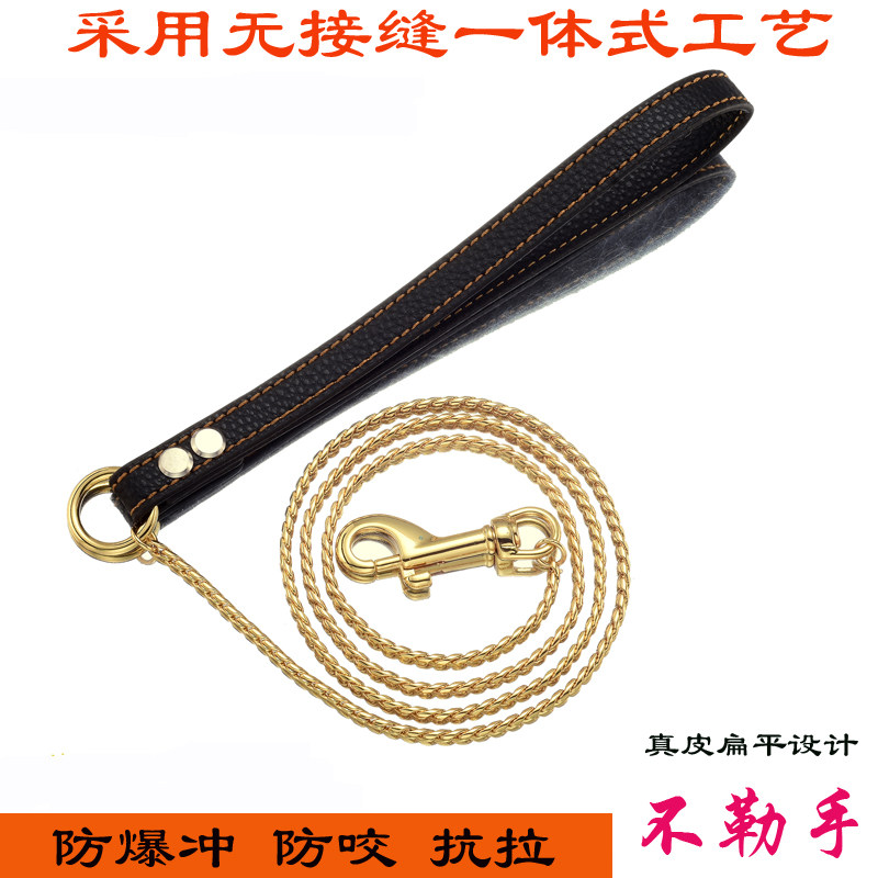 不锈钢镀金牵引绳无缝焊接防拉断