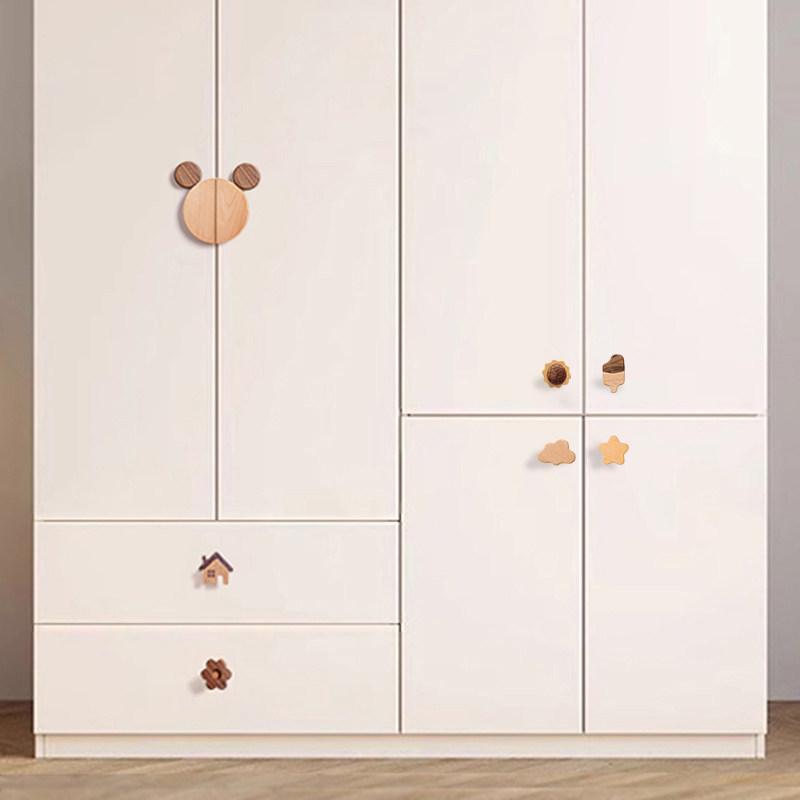 儿童房衣柜拉手米奇小熊卡通拉手