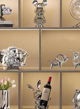 酒柜装饰品摆件轻奢高档客厅玄关电视柜餐边柜鞋柜家居饰品办公桌