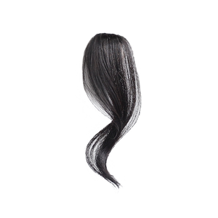 八字刘海假发片前额两侧假头帘自然无痕bb夹子头饰中分假刘海蓬松