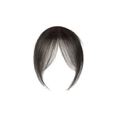 饰故乡八字刘海假发片发夹