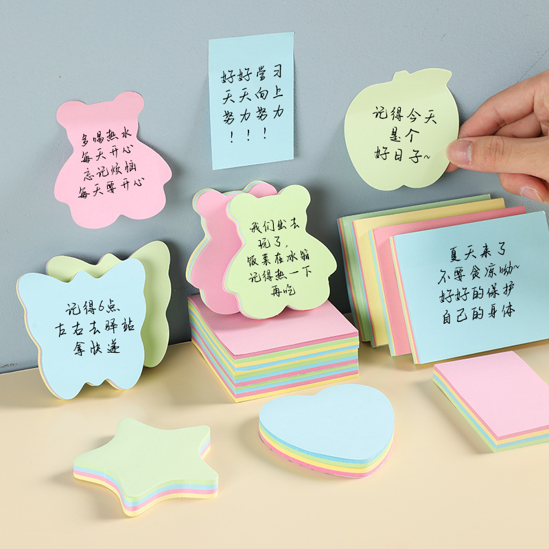 便利贴彩色小条便签贴纸外卖