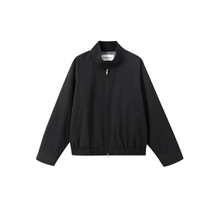 INTERPLAY 短款廓形哈灵顿夹克