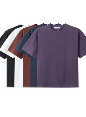INTERPLAY 合身不易皱凉感混纺纤维短袖T恤