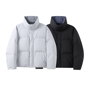 INTERPLAY 短款防泼水鹅绒面包羽绒服