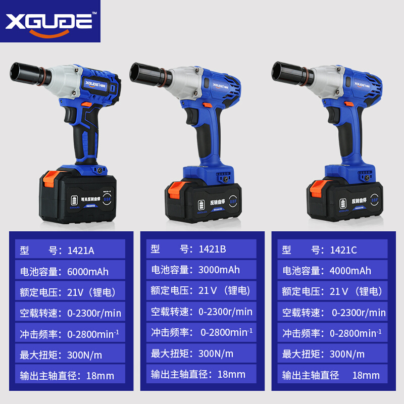 厂促小固哥88F无刷电动起子锂电架子工木工冲击板套筒气动扳手充