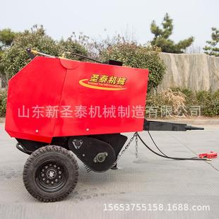 玉米秸秆捡拾打捆机自动拾取自动打捆麦秸秆打捆机