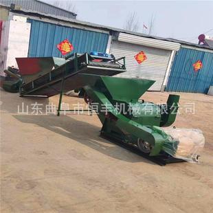 两相电养殖打料机地瓜秧无尘粉糠机双沙克龙出料快