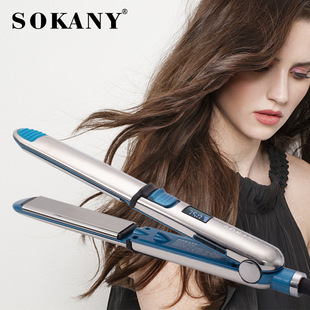 SOKANY608夹板拉直卷发两用二合一家用直发板卷发棒蓬松夹板