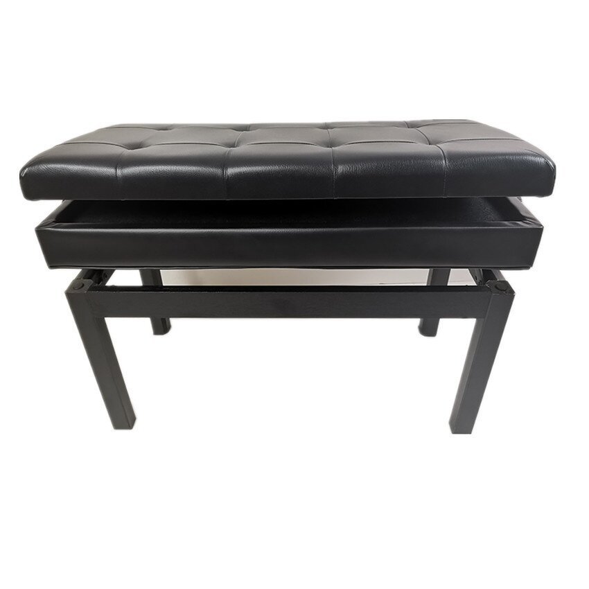 标准宫格双人升降木纹钢琴凳  乐曲谱成人演奏音乐练习钢