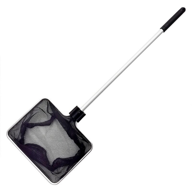 鱼缸捞鱼网渔捞鱼捞铝合金家用金鱼网兜锦鲤加长水族箱伸缩手抄网