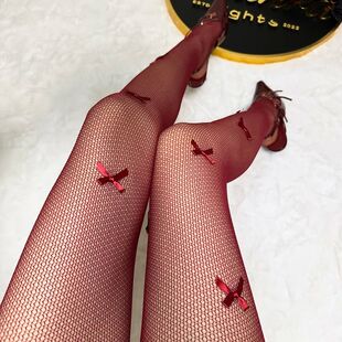 bow 芭蕾风纯欲蝴蝶结丝袜女Ballet desire pure stockings style