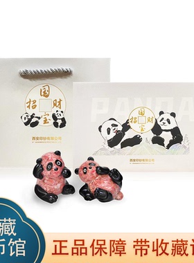 西安印钞国宝招财套装熊猫碎钞