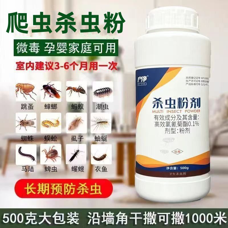 杀虫剂家用户外无味房间室内防蜈蚣蚂蚁除虫粉一楼驱虫用品灭虫剂