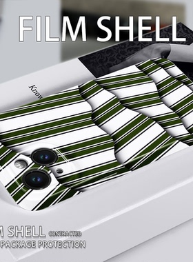 原创不规则3D线头ins风适用苹果14pro菲林手机壳13promax薄款11创意12pro硬壳网红mini全包壳一加10/ACE