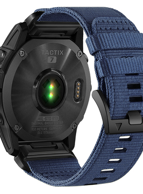 适用Garmin佳明飞耐时Fenix8/7X/6X智能5X手表带Forerunner955/965/EpixPro/S70帆布Instinct3/2/enduro3腕带