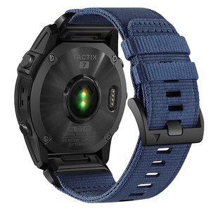 适用Garmin佳明飞耐时Fenix8/7X/6X智能5X手表带Forerunner955/965/EpixPro/S70帆布Instinct3/2/enduro3腕带