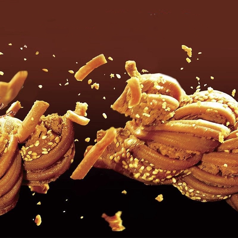 【整箱30根】正宗天津风味麻花手工大麻花糕点心早餐小零食品整箱