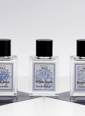 韩国Kehlenfragrances香水Act.1 Pink LoveAct.3 BrownSantal小样