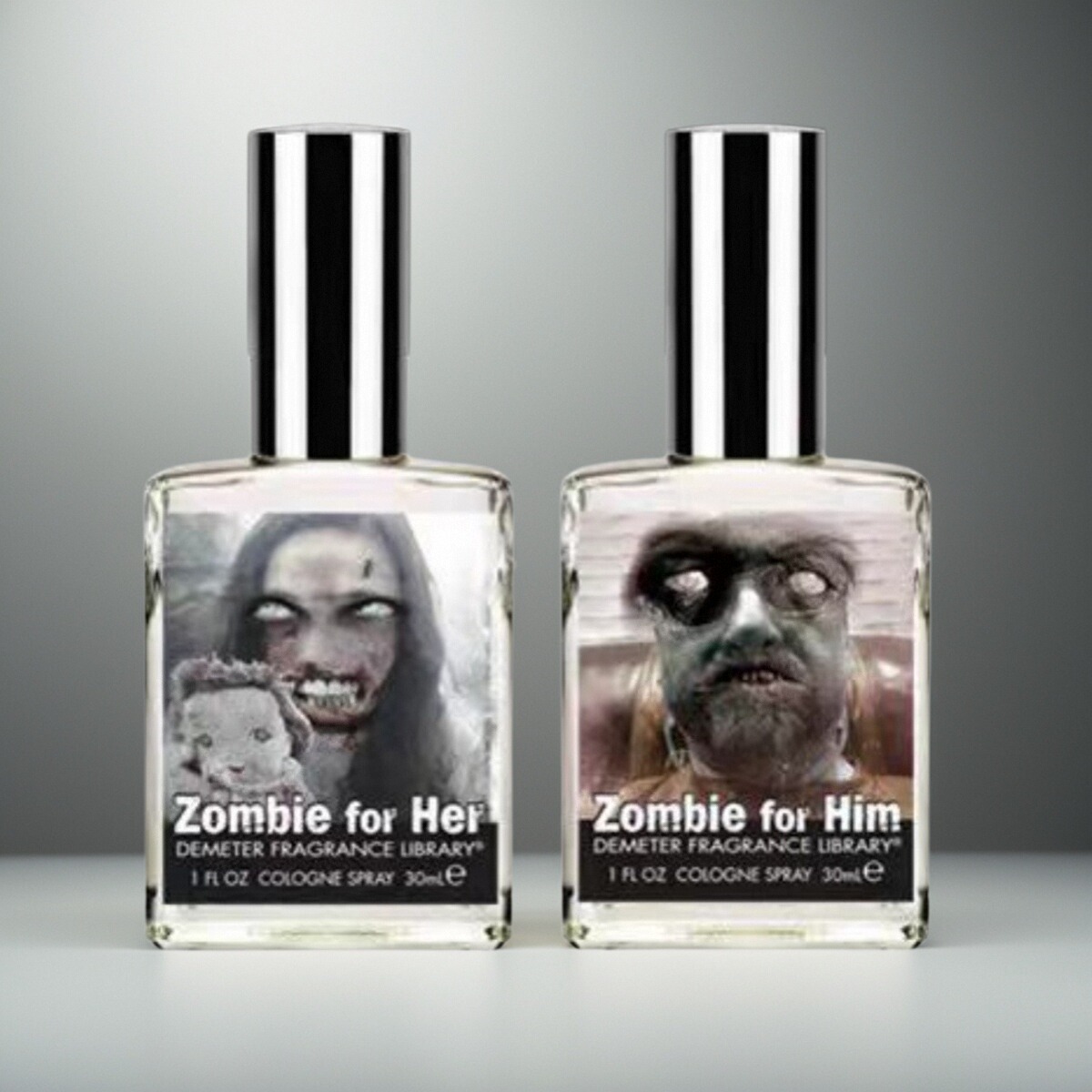 香味图书馆僵尸香水试香小样