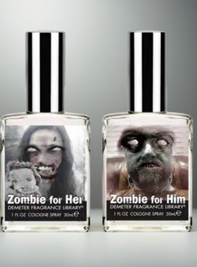 Demeter香味图书馆僵尸香水僵尸女士男士黑暗系列行尸走肉小样