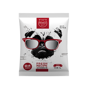 佩予狗粮幼犬奶糕大中小型犬通用犬粮试用装30g*8袋