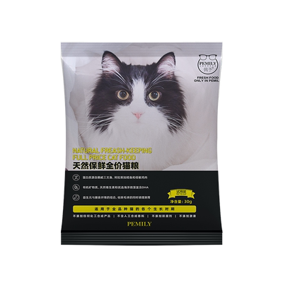 佩予猫粮成幼猫通用全价鸡肉猫粮尝鲜装30g*10旗舰店官方正品