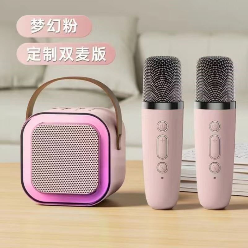 蓝牙音箱家用无线唱歌K歌神器话筒音响一体麦克风小型家庭KTV户外