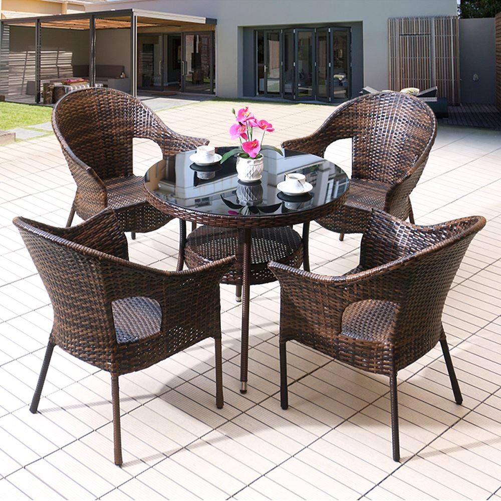 户外庭院桌椅三件套组合室外阳台餐桌现代简约别墅花园休闲藤椅,住宅家具,桌椅套件,淘宝优惠券,粉丝福利购,淘宝优惠卷