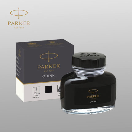 parker派克官方旗舰店钢笔墨水速干非碳素不堵笔蓝黑色专业学生成人用
