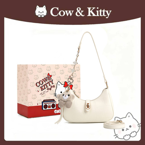 官方正品Cow&Kitty小众腋下包