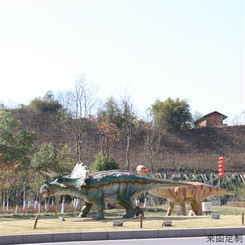 恐龙生产厂家直销大型仿真电机会动恐龙动物模型景区公园摆件