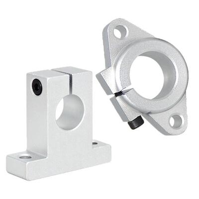 法兰型菱形导向轴支座GFC01/GFF01-D8/D10/D12/D13/D16/D20