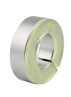 替米SCD SCSPD带聚氨酯铝制开口型固定环分离型钢制发黑标准型