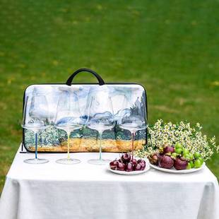 户外旅行套装彩色云朵旅行酒杯红酒杯高端杯子套装礼品赠品