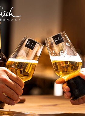 德国进口欧式轻奢高档礼盒精酿小麦ipa水晶玻璃啤酒杯品鉴杯套装