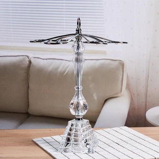 水晶红酒杯架倒挂家用摆件葡萄酒杯架悬挂高脚杯架挂杯
