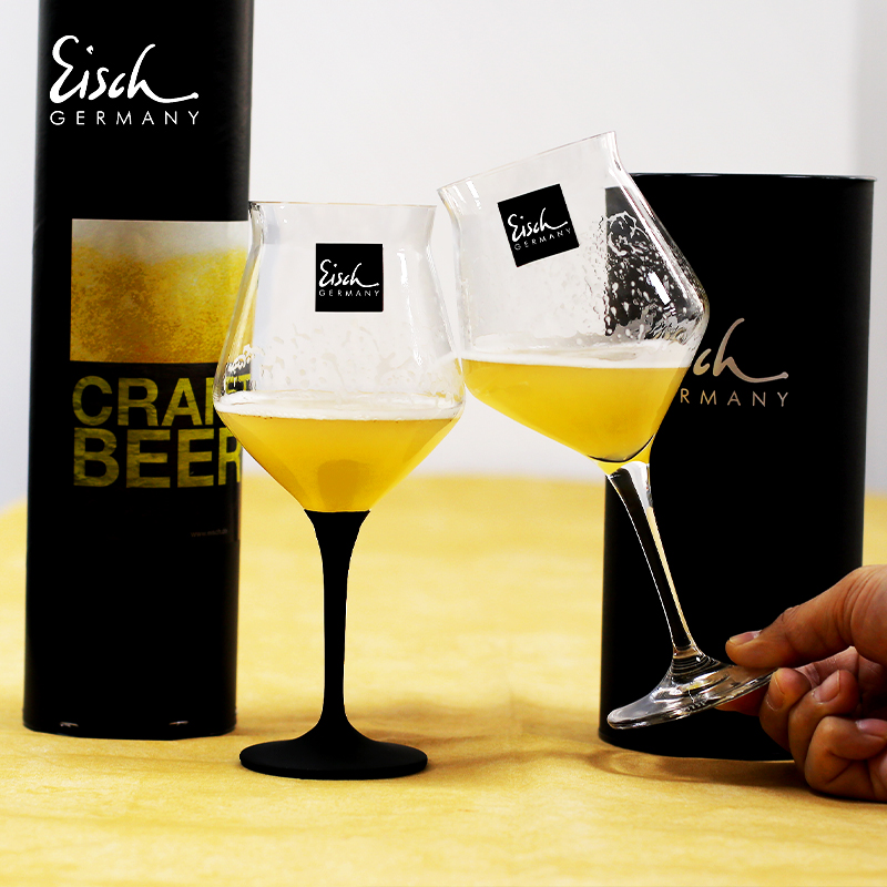 德国eisch啤酒杯水晶玻璃