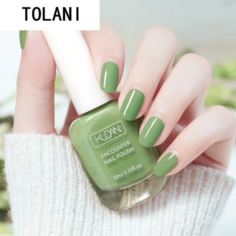 Matcha green water-based peelable nail polish 水性可剥指甲油